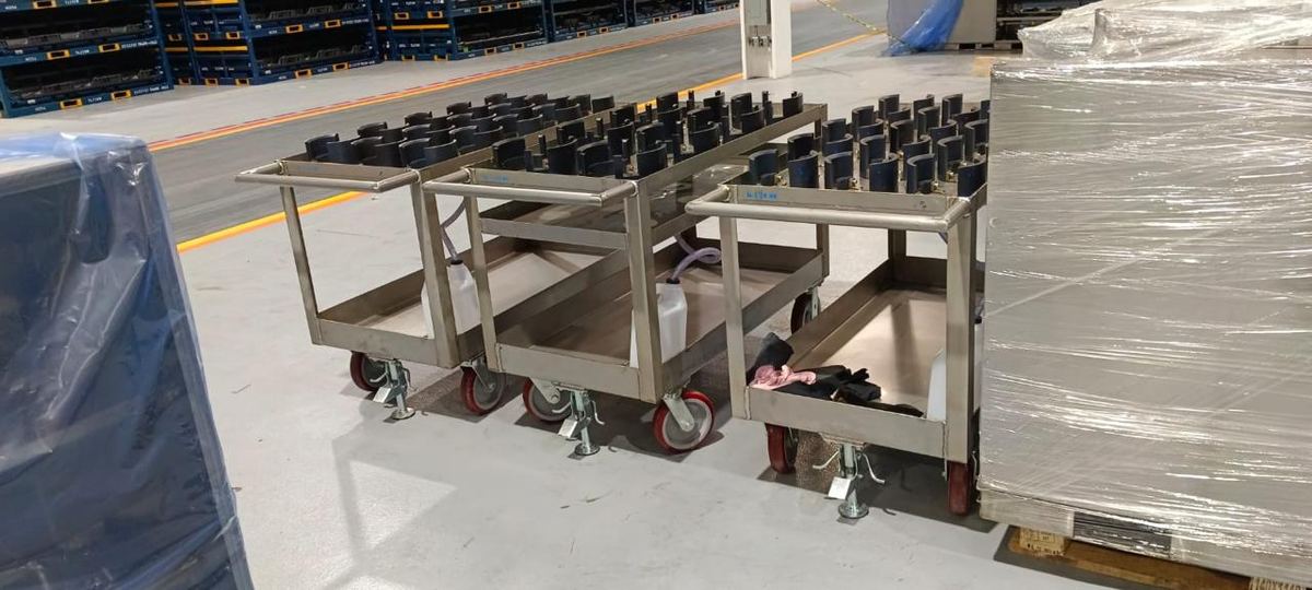Custom transport carts