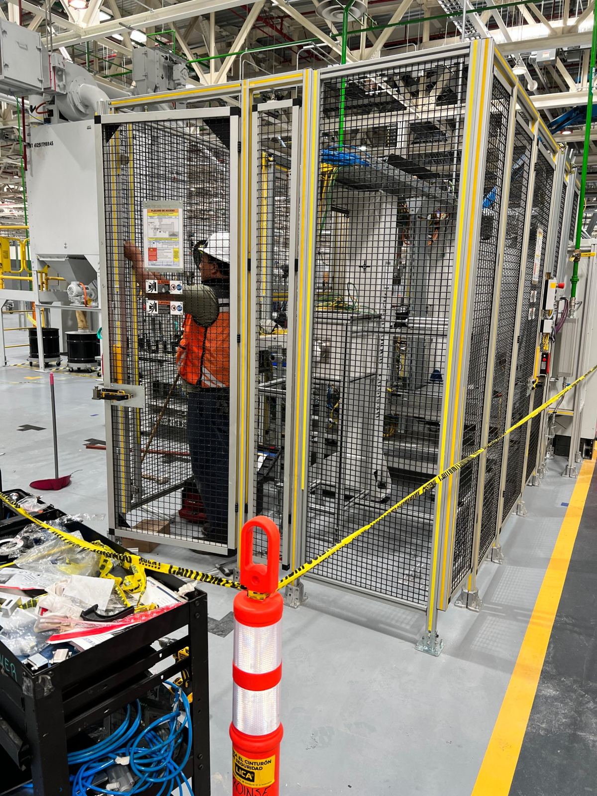 Robot cell integration